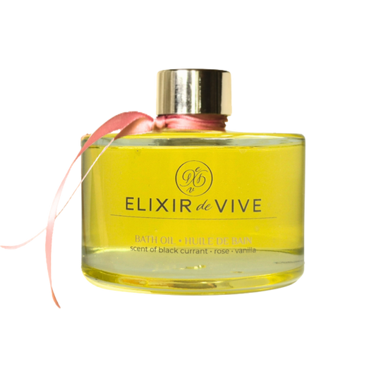 Bath Oil - Waterfree Badolie met Amandelolie, Druivenpitolie & Jojoba - 250ml - Microplastic free - Vegan