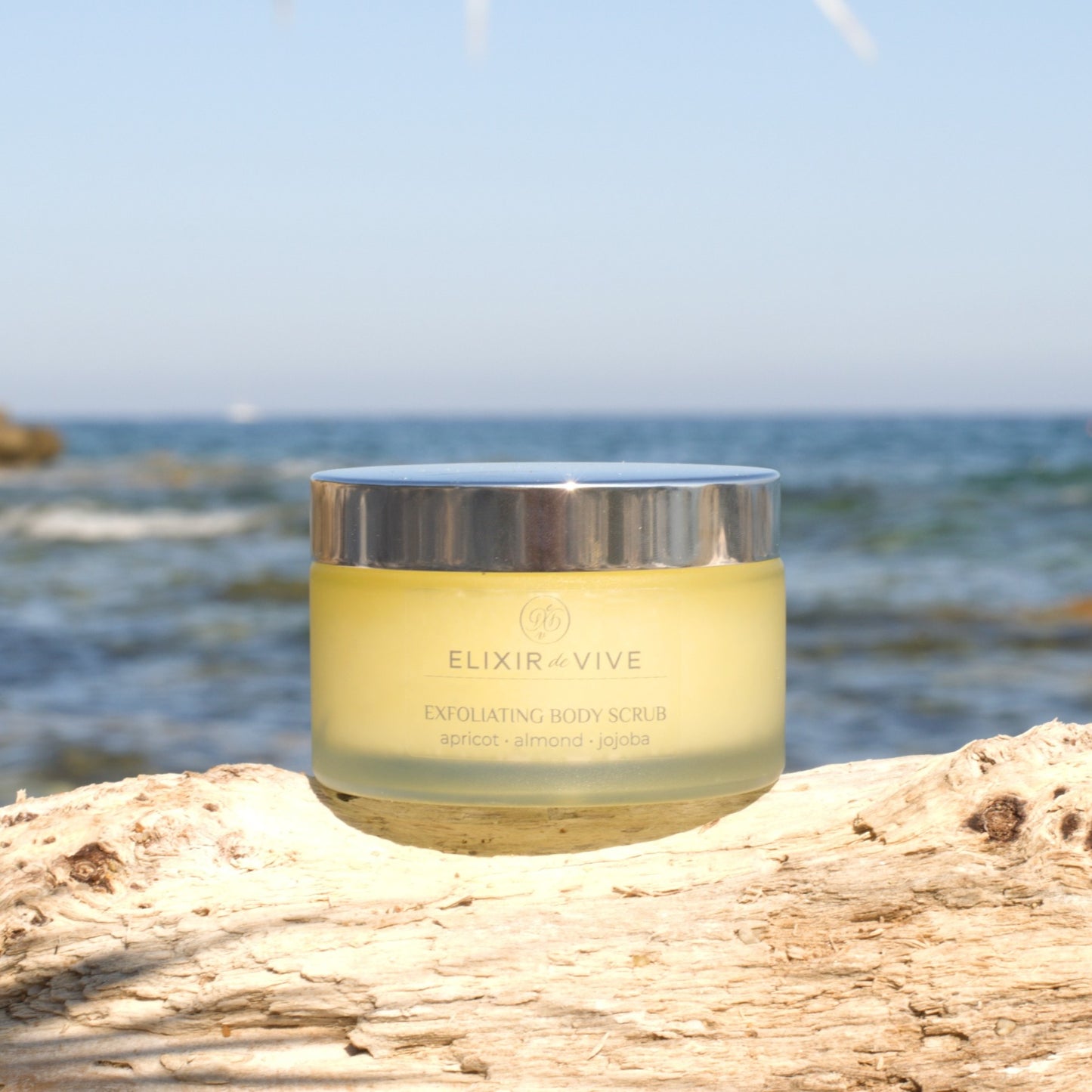 Exfoliating Body Scrub - Suikerscrub met Abrikoos, Amandel & Jojoba-olie - 200ml - Waterfree - Microplastic free - Vegan