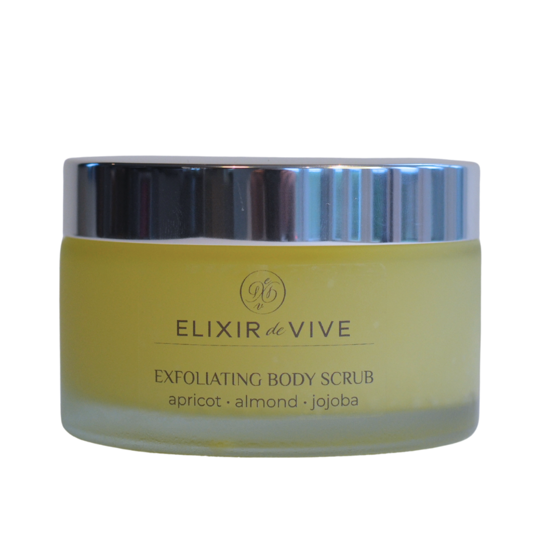 Exfoliating Body Scrub - Suikerscrub met Abrikoos, Amandel & Jojoba-olie - 200ml - Waterfree - Microplastic free - Vegan