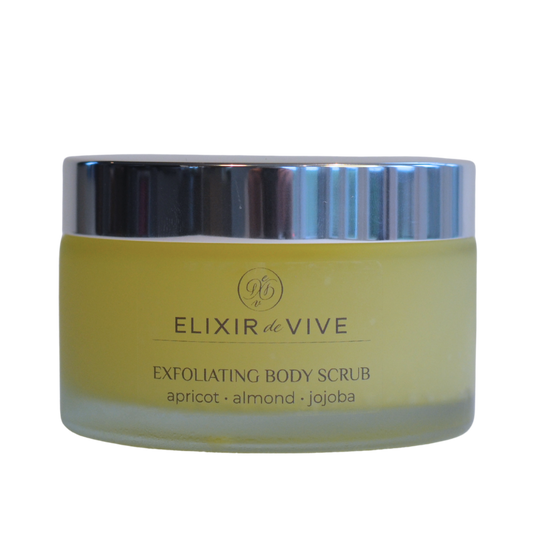 Exfoliating Body Scrub - Suikerscrub met Abrikoos, Amandel & Jojoba-olie - 200ml - Waterfree - Microplastic free - Vegan